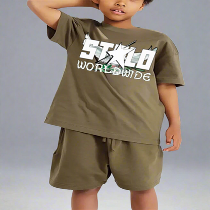 Stolo Clothing Co Kid’s STOLO WORLD WIDE Essential T-shirt