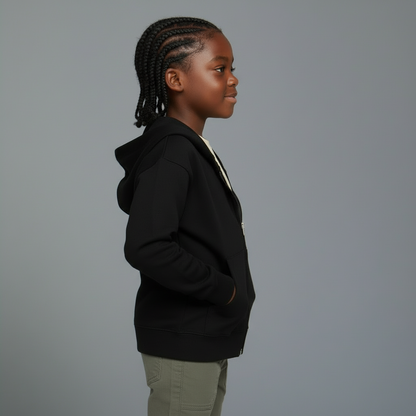 Stolo Clothing Co Kid's Birdies Zip Up 100% Pure Cotton Hoodie