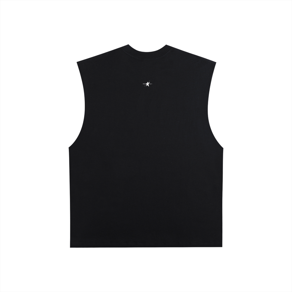 Stolo Clothing Co SKIED UP 2026 Raw Edge Cotton Tank Top Tee