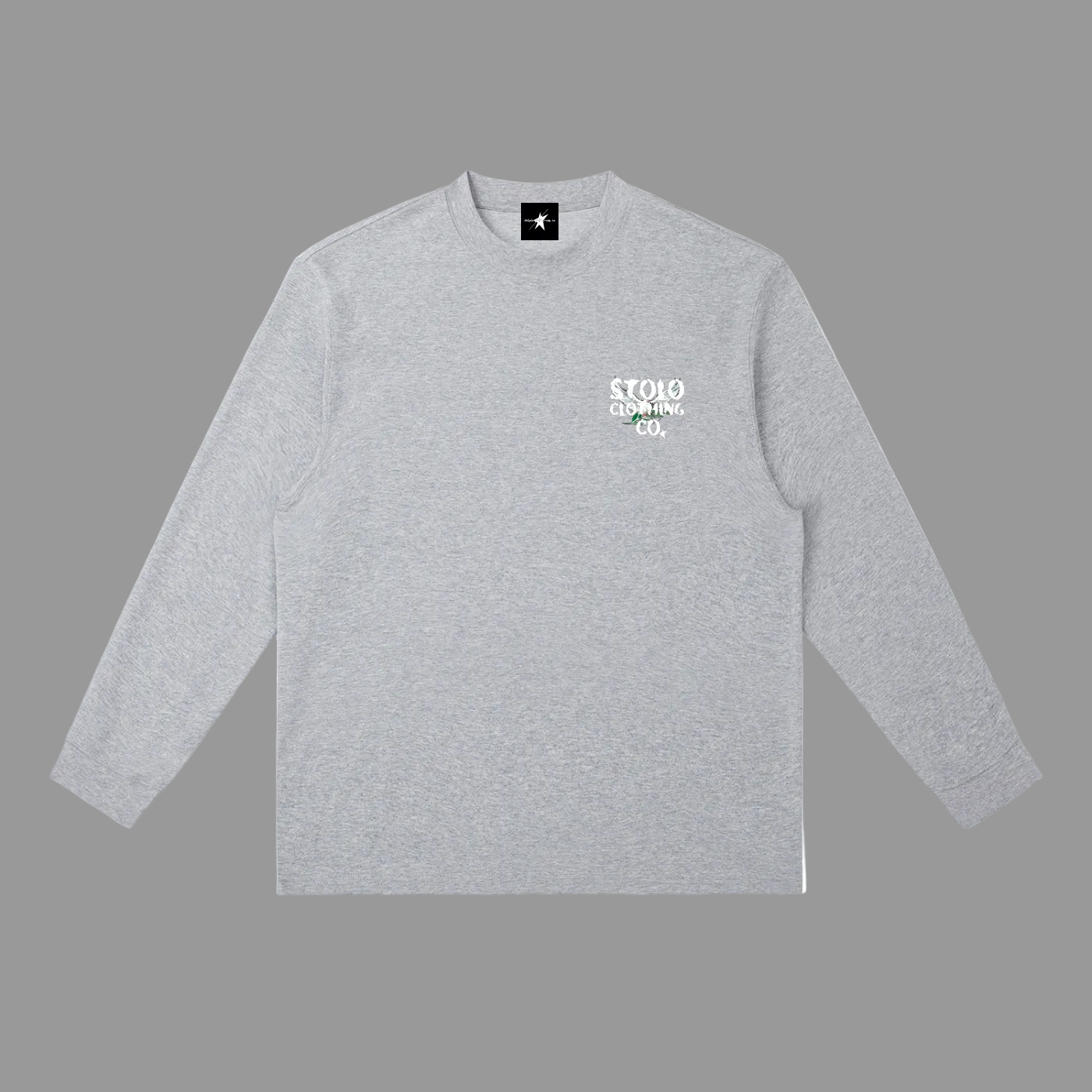 Stolo Clothing Co Birdies Minimalistic Long-Sleeve Cotton Tee