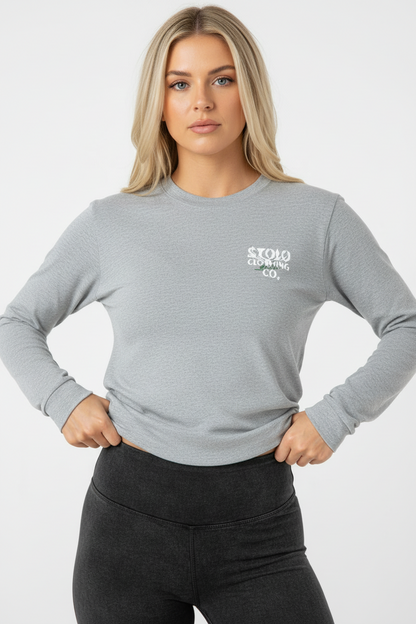 Stolo Clothing Co Birdies Minimalistic Long-Sleeve Cotton Tee