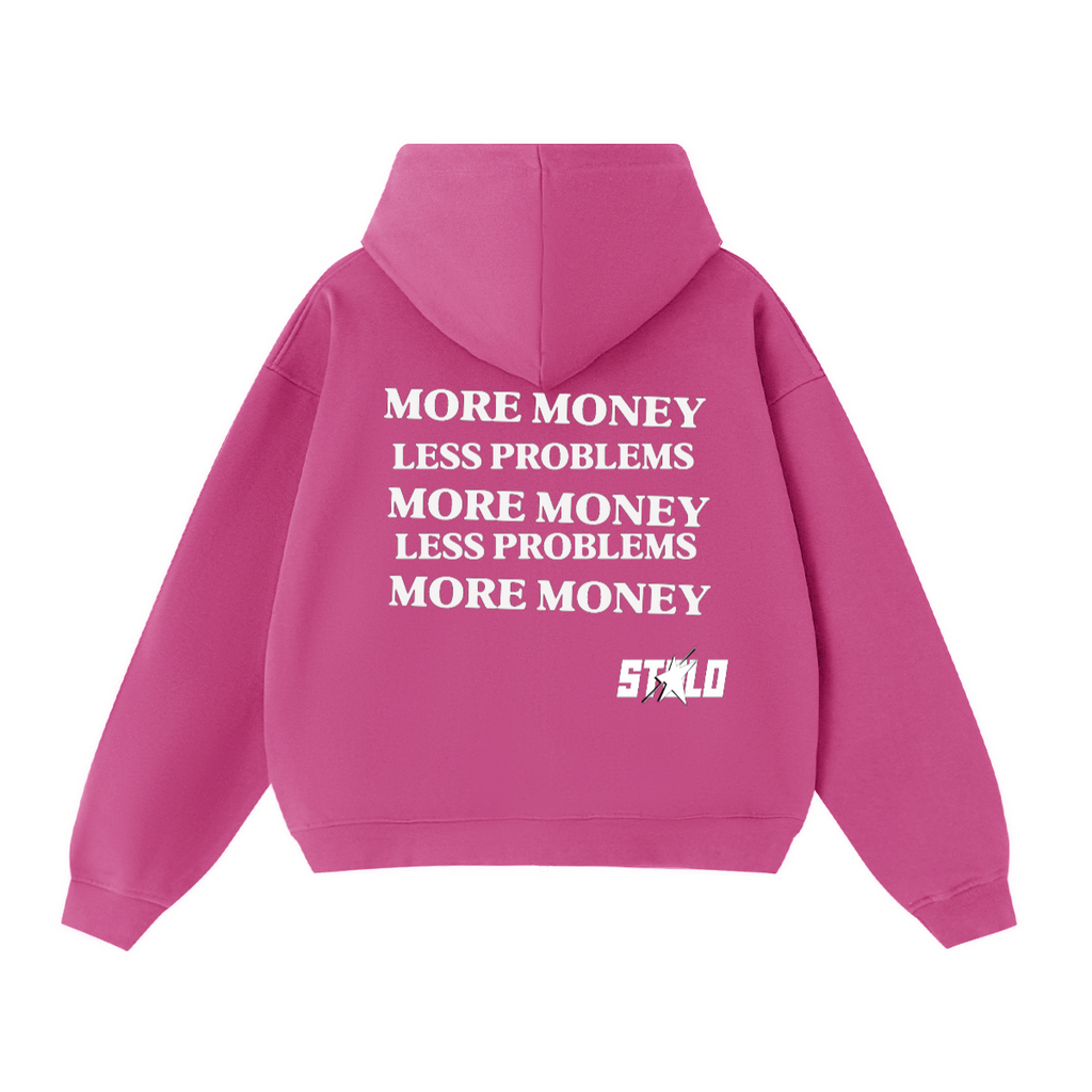 Stolo Clothing Co PREYING NUN Heavyweight Cropped Double Zip-Up Hoodie (460GSM)