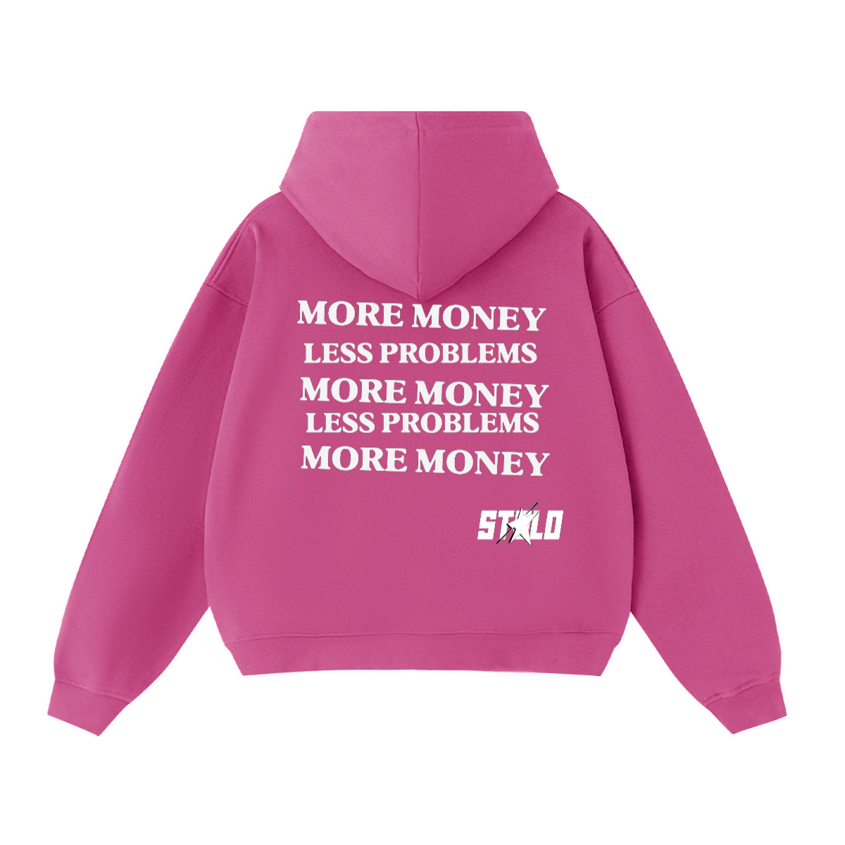 Stolo Clothing Co PREYING NUN Heavyweight Cropped Double Zip-Up Hoodie (460GSM)