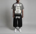 Stolo Clothing Co PREYING NUN Leopard Print Boxy Tee (240GSM)