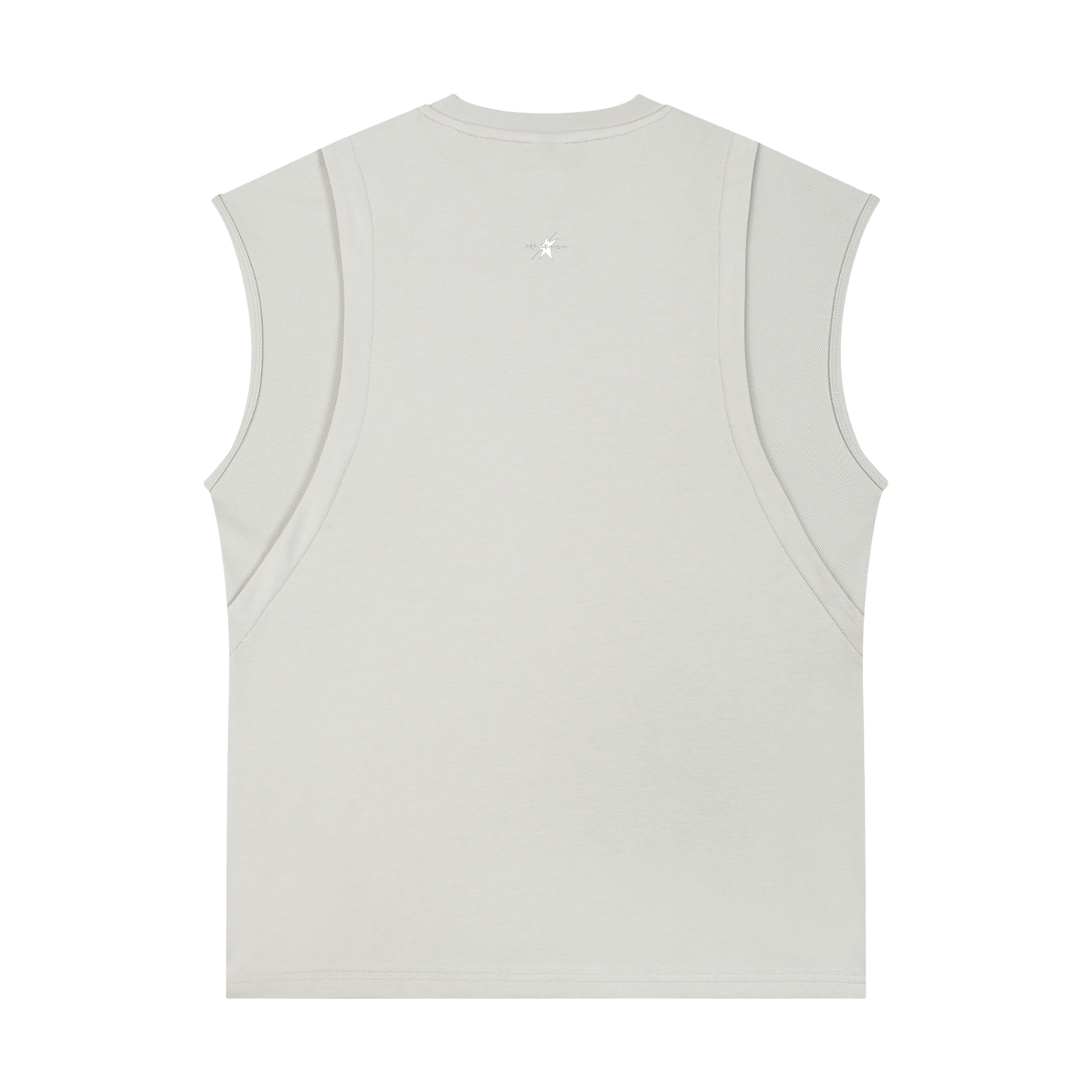 Stolo Clothing Co LOGO Spliced Panel Sleeveless Muscle Tee