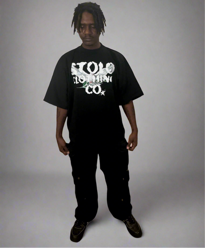 Stolo Clothing Co Birdies Oversized Cropped Boxy Tee
