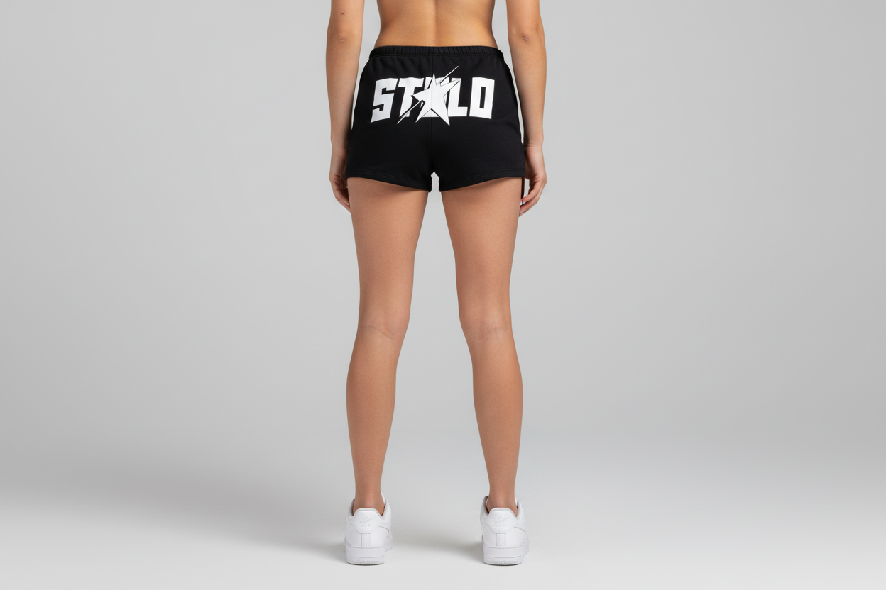 Stolo Clothing Co STARCHILD Back Print Heavyweight Fleece Shorts (350GSM)