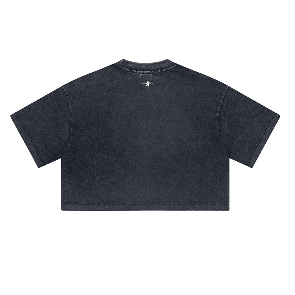 Stolo Clothing Co STARCHILD Washed Loose-Fit Heavyweight Cropped Tee (230 GSM)