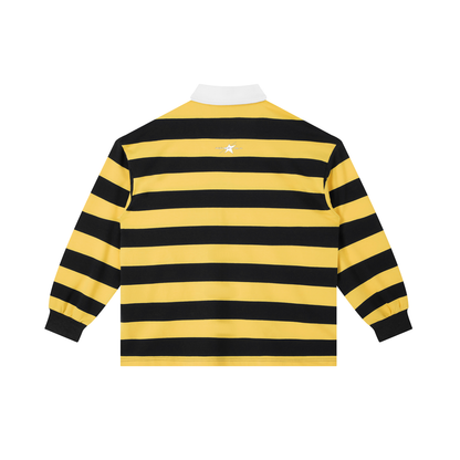Stolo Clothing Co STARCHILD WHERES WALDO Striped Polo Tee