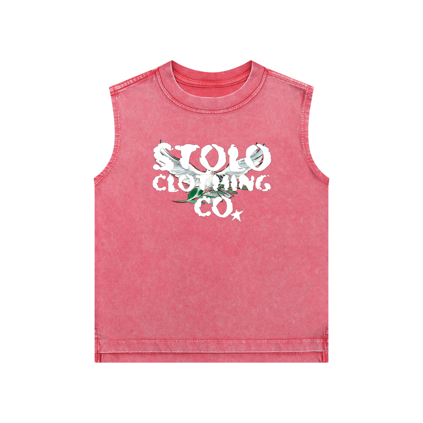 Stolo Clothing Co Kid's Birdies Snow Washed Tank Top