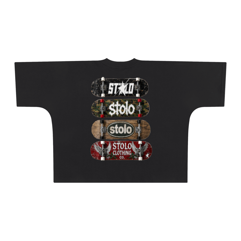 Stolo Clothing Co STOLO SKATE Oversized Boxy Tee