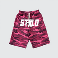 Stolo Clothing Co STARCHILD ROSE CAMO French Terry Heavyweight Shorts (420 GSM)