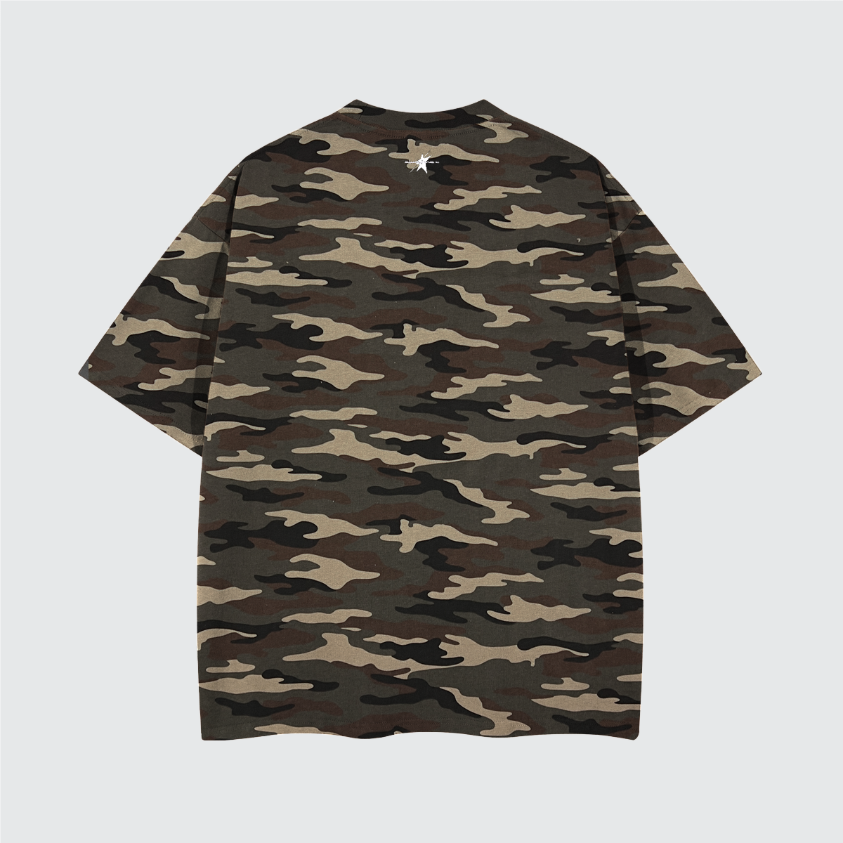 Stolo Clothing Co STARCHILD ARMY CAMO Heavyweight Cotton Oversized Tee (270 GSM)