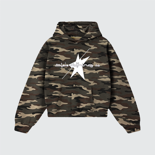 Stolo Clothing Co LOGO ARMY CAMO Heavyweight Hoodie (420 GSM)