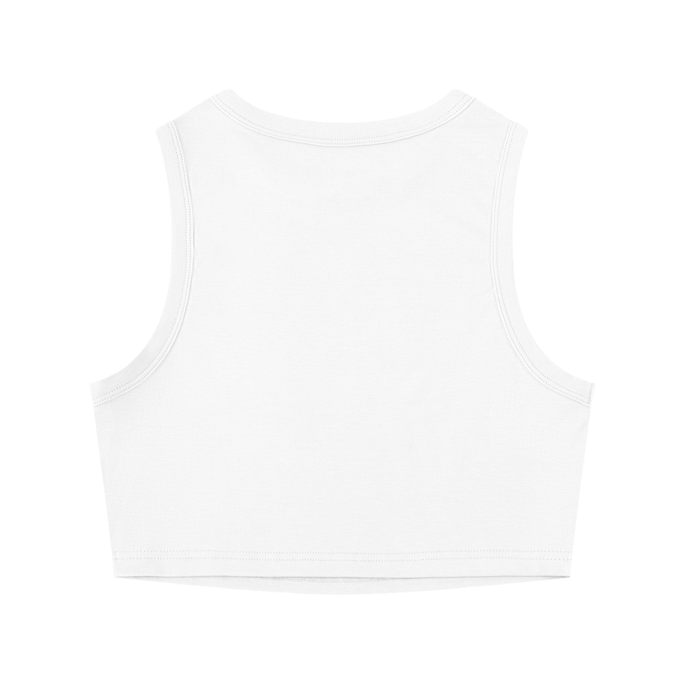 Stolo Clothing Co LOGO Tight Crewneck Crop Tank Top Tee