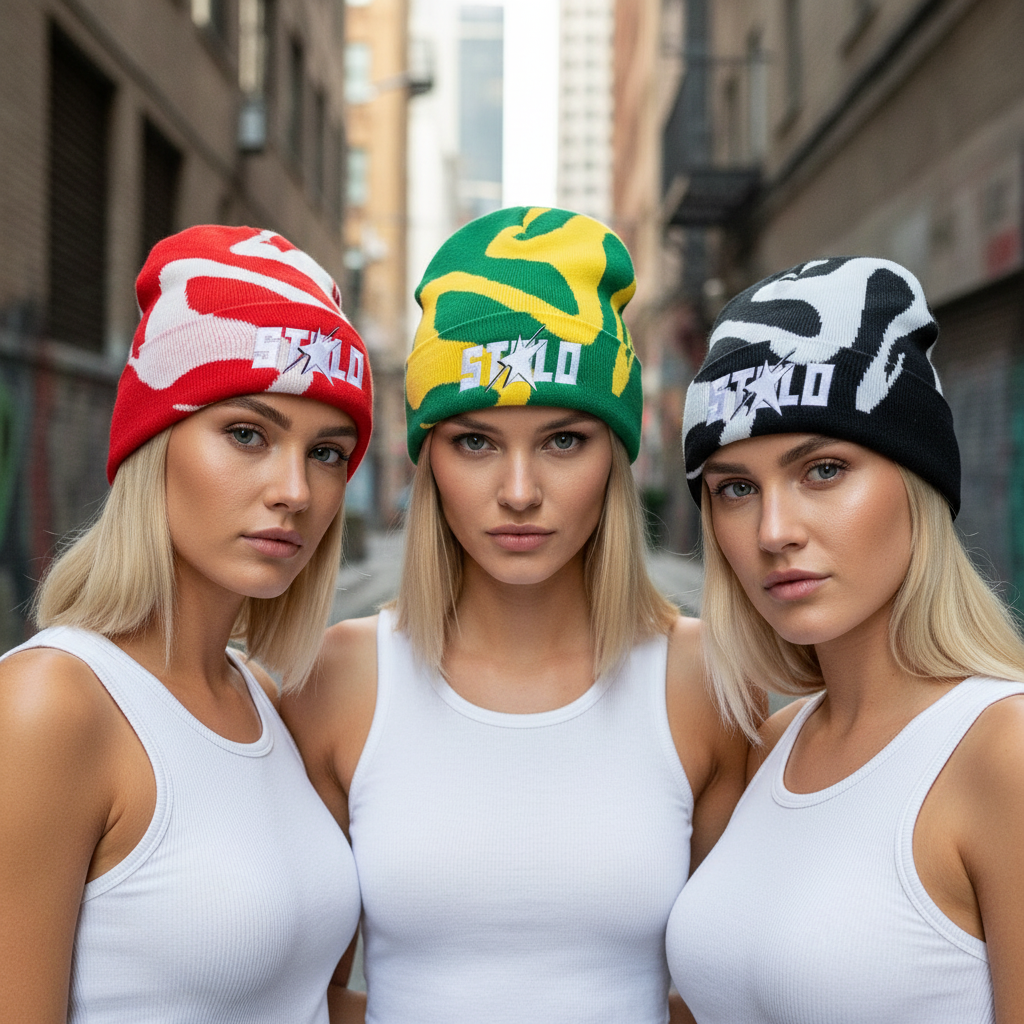 Limited Edition Stolo Clothing Co STARCHILD MOHAIR Knit Beanie