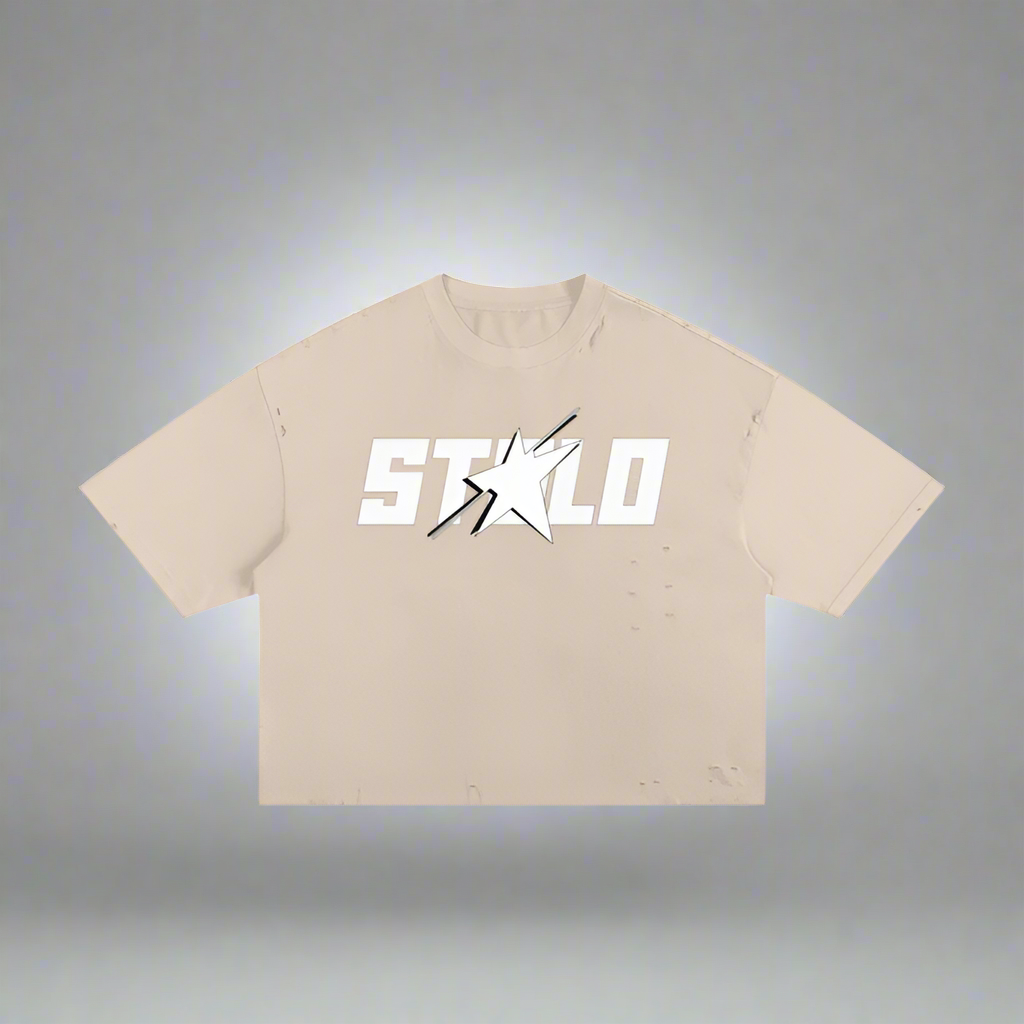 Stolo Clothing Co STARCHILD Hand-Frayed Boxy Tee