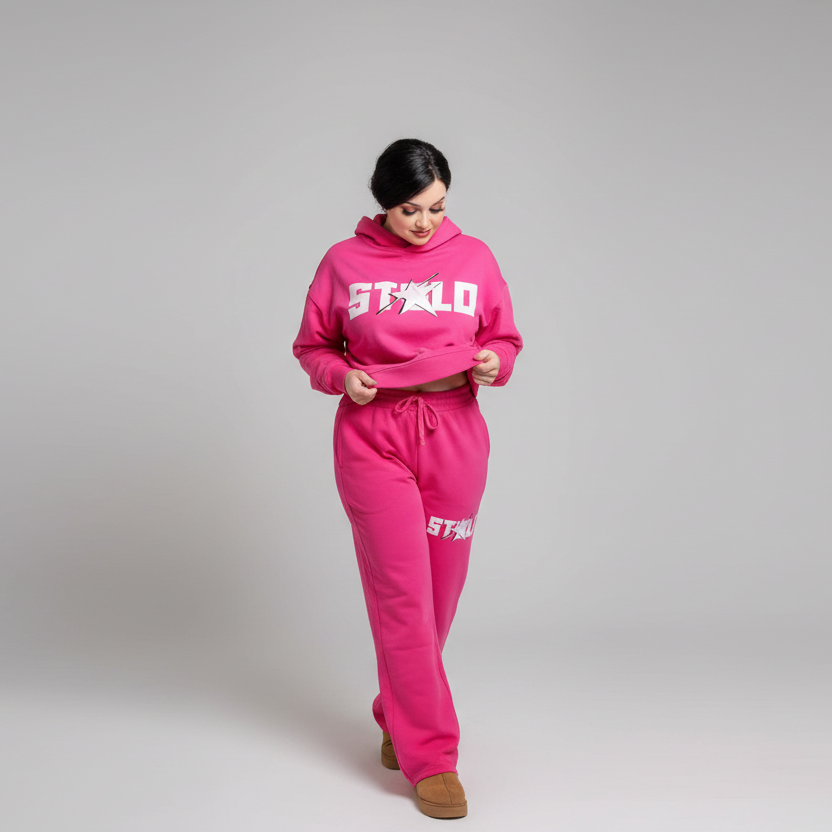 Stolo Clothing Co STARCHILD Cropped Vintage Washed Heavyweight Hoodie