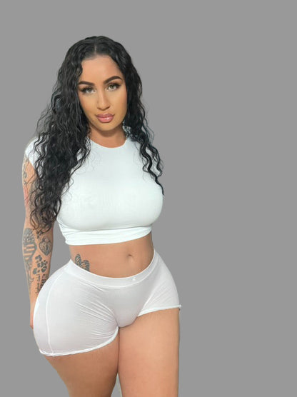 Stolo Clothing Co STARCHILD High-Waisted Shorts [GREY]