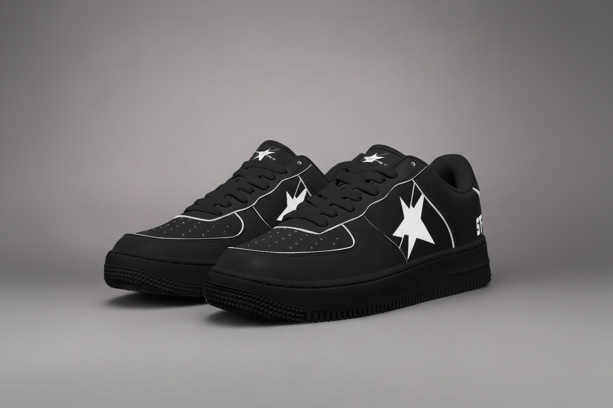 Stolo Clothing Co STARCHILD Steppers Low - Black