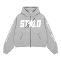 Stolo Clothing Co STARCHILD REBORN Heavyweight Boxy Double Zip Fleece Zip-Up Hoodie (380GSM)