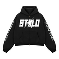 Stolo Clothing Co STARCHILD REBORN X WORLDWIDE Boxy Double Zip-Up Fleece Hoodie (380GSM)