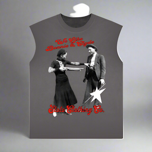 Stolo Clothing Co Bonnie & Clyde Vintage Tank Top Tee