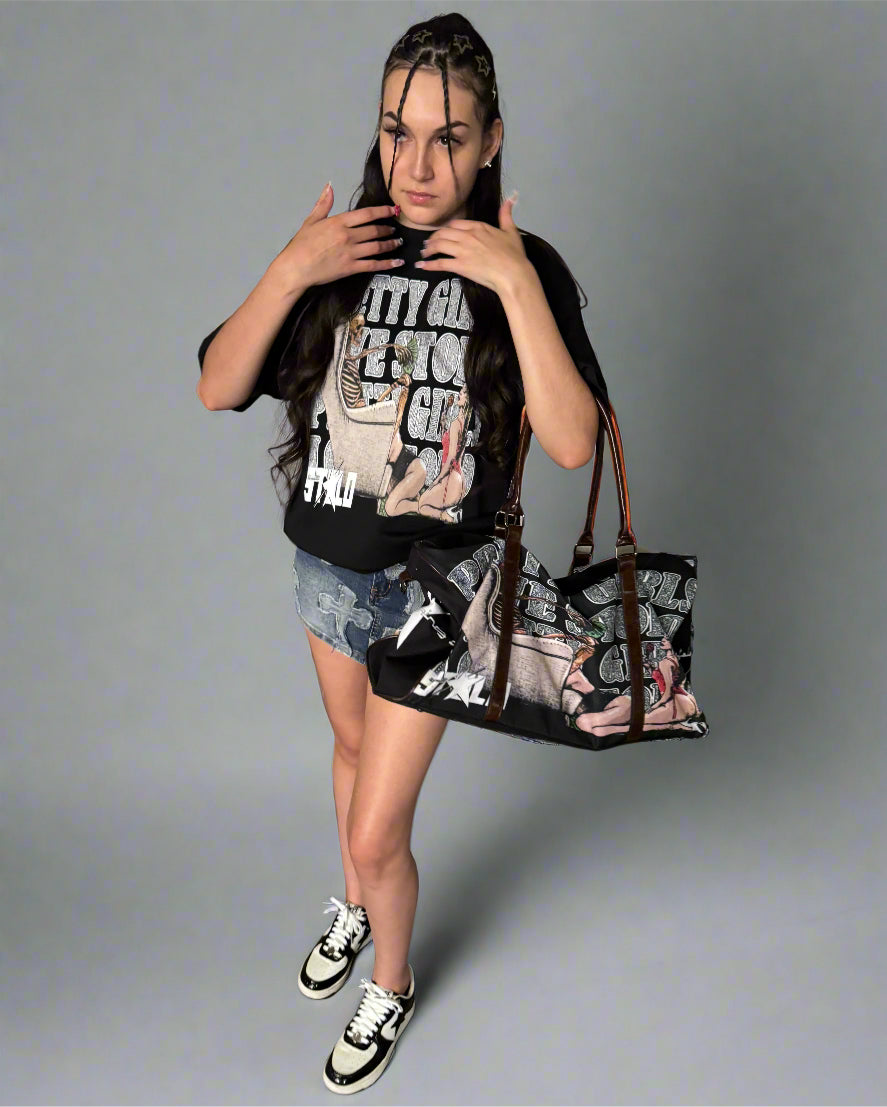Stolo Clothing Co PRETTY GIRLS LOVE STOLO Classic Boxy Tee