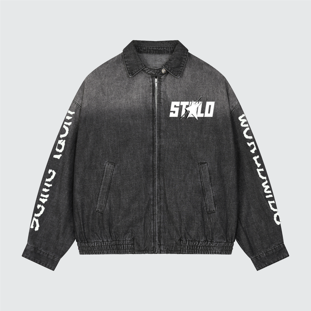 Stolo Clothing Co STARCHILD Vintage Washed Denim Jean Jacket（320GSM）
