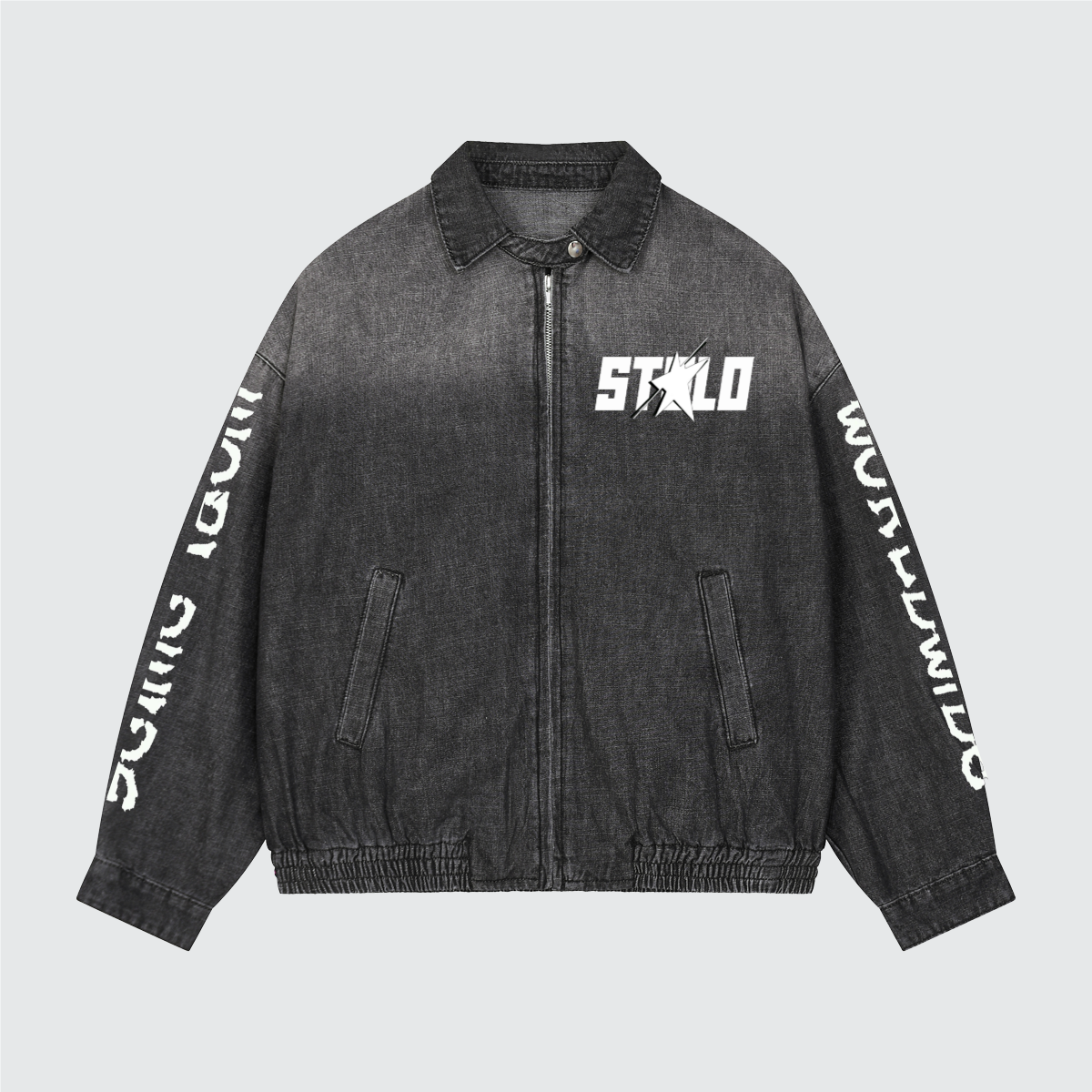 Stolo Clothing Co STARCHILD Vintage Washed Denim Jean Jacket（320GSM）