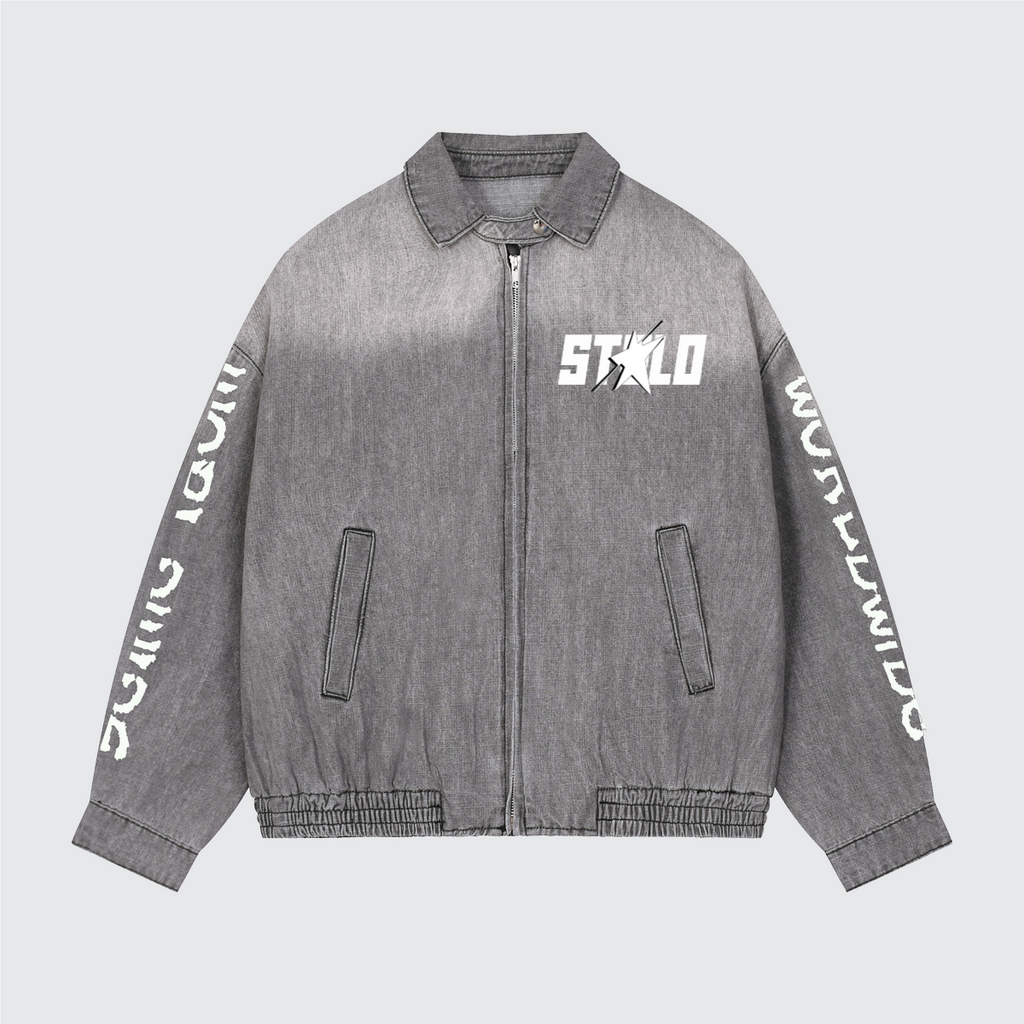 Stolo Clothing Co STARCHILD Vintage Washed Denim Jean Jacket（320GSM）