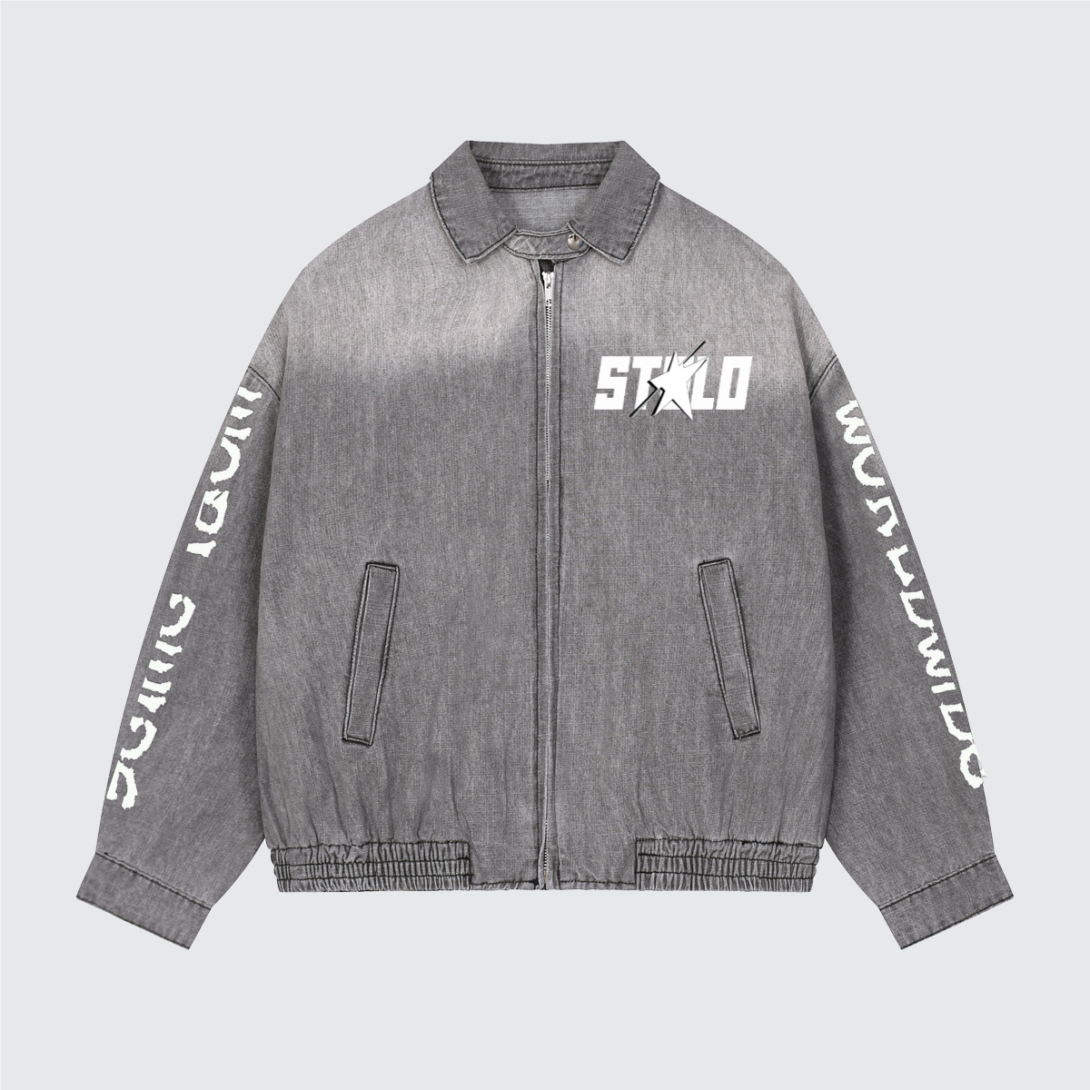 Stolo Clothing Co STARCHILD Vintage Washed Denim Jean Jacket（320GSM）
