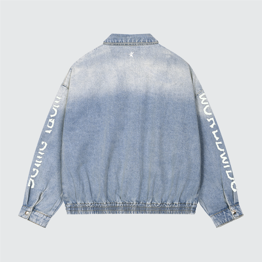 Stolo Clothing Co STARCHILD Vintage Washed Denim Jean Jacket（320GSM）