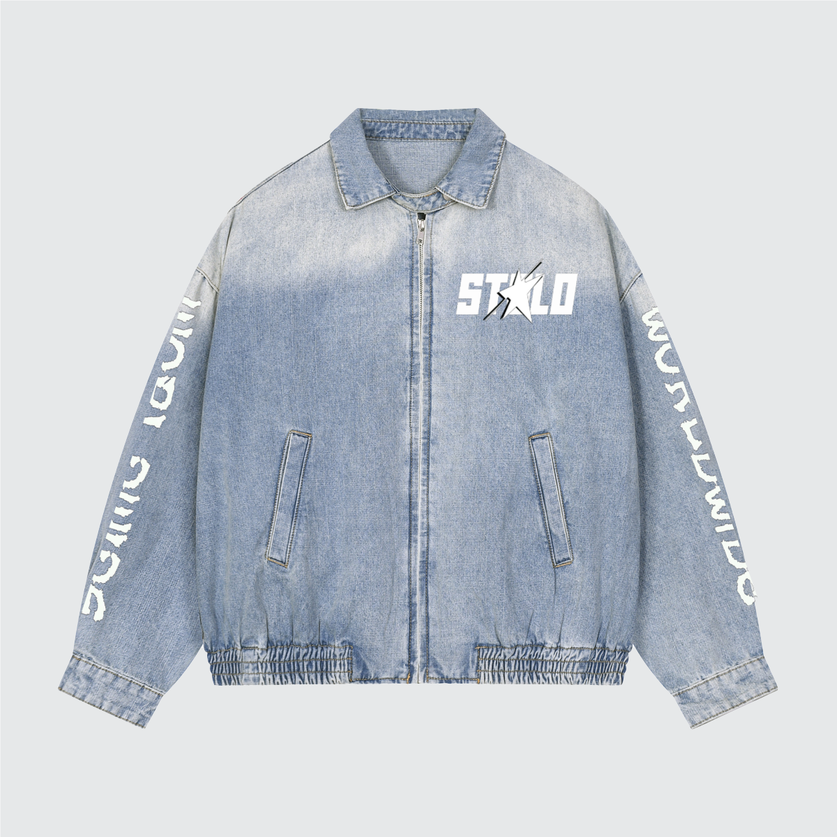 Stolo Clothing Co STARCHILD Vintage Washed Denim Jean Jacket（320GSM）