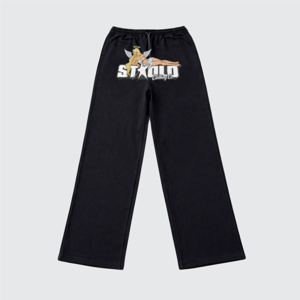 Stolo Clothing Co WINGZ French Terry Baggy Sweatpants（300GSM ）