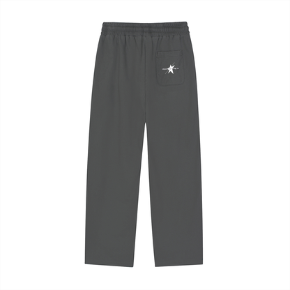 Stolo Clothing Co Essential Reflection Striped Straight-Leg Sweatpants
