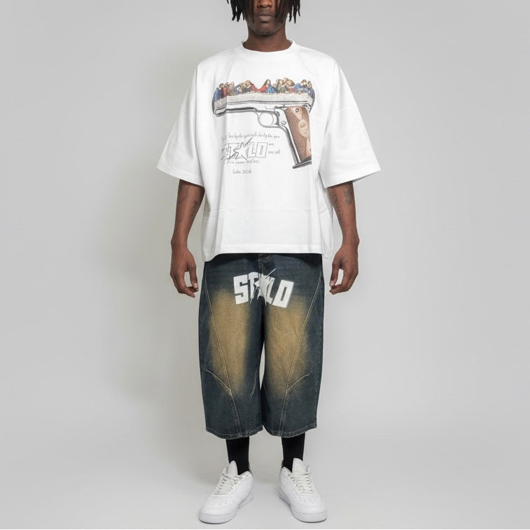 Stolo Clothing Co LUKE 22:36 Oversized Boxy Tee
