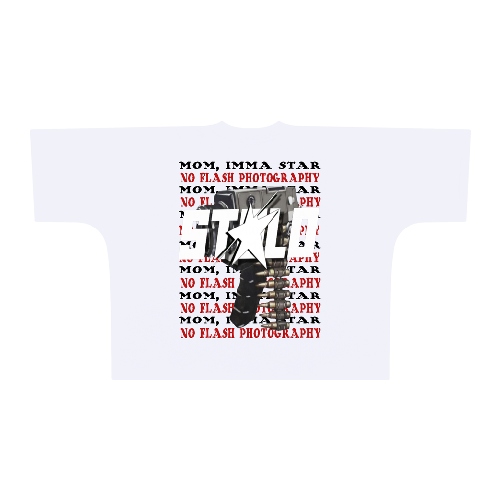 Stolo Clothing Co NO FLASH PHOTOGRAPHY Oversized Boxy Tee