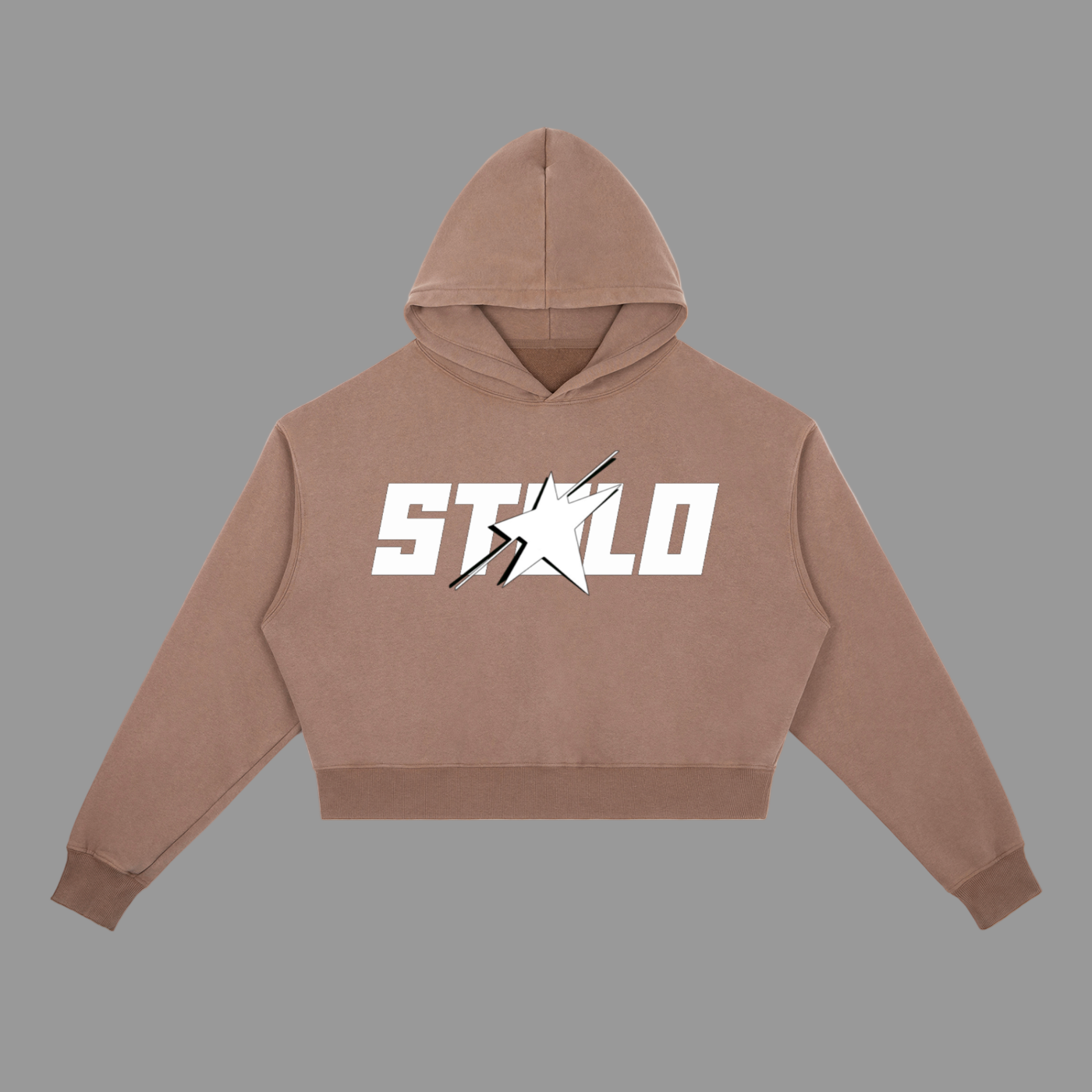 Stolo Clothing Co STARCHILD Cropped Vintage Washed Heavyweight Hoodie