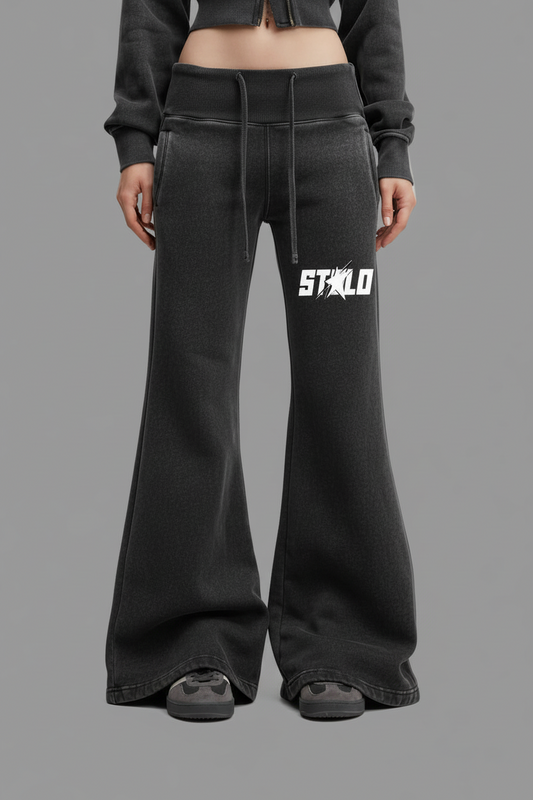 Stolo Clothing Co STARCHILD Vintage Washed Flared Fleece Pants