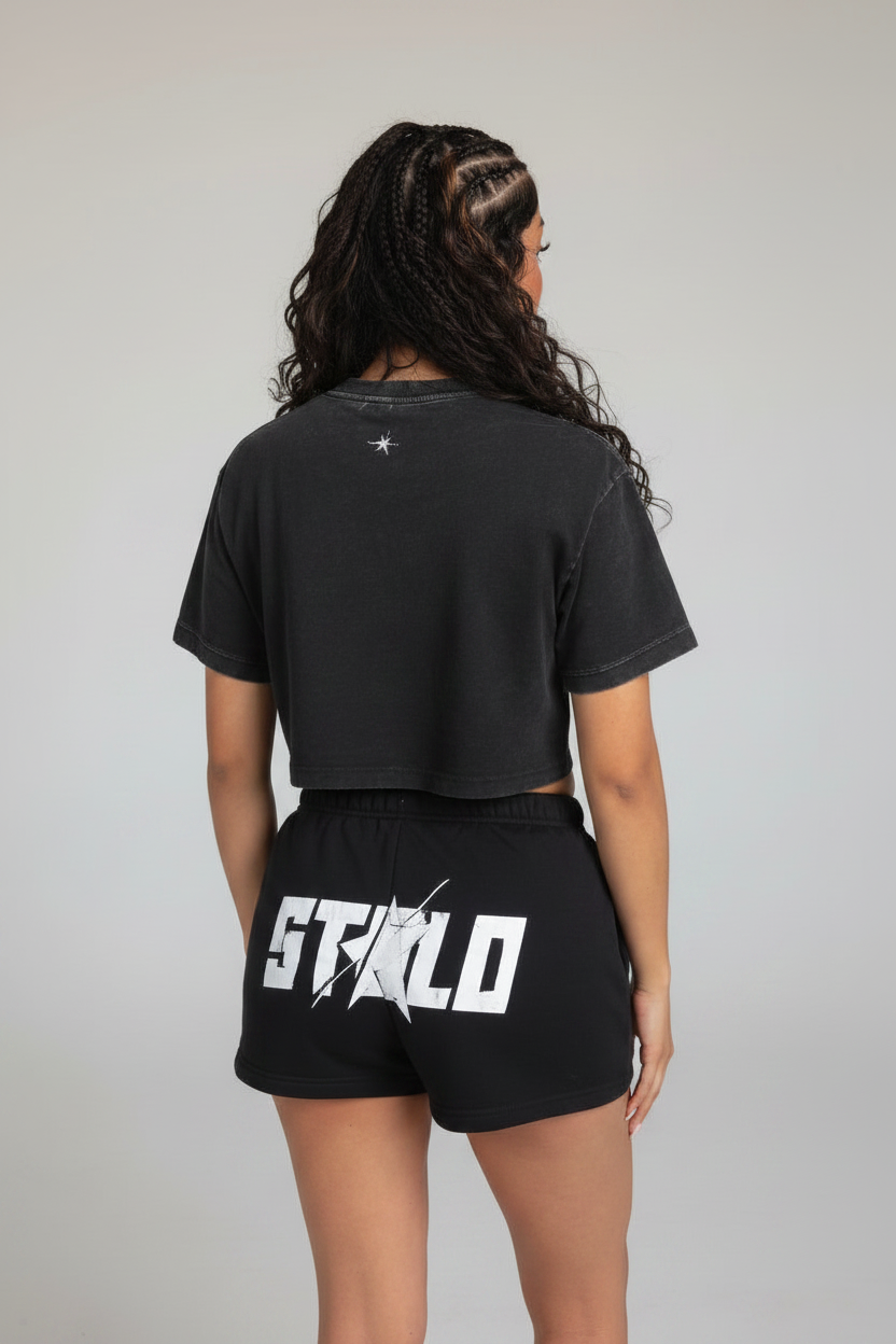 Stolo Clothing Co STARCHILD Back Print Heavyweight Fleece Shorts (350GSM)