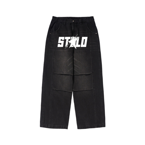 Limited Edition Stolo Clothing Co STARCHILD Tailored Straight-Leg Vintage Jeans