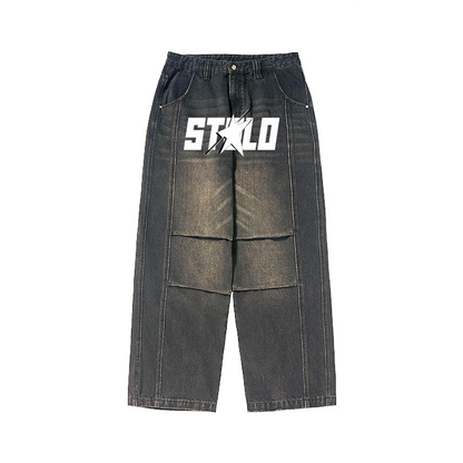 Limited Edition Stolo Clothing Co STARCHILD Tailored Straight-Leg Vintage Jeans