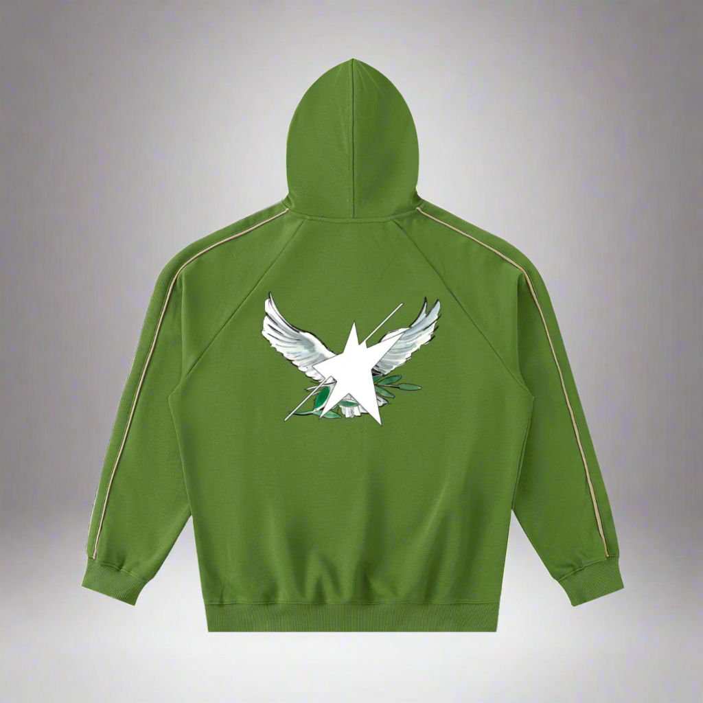Limited Edition Stolo Clothing Co Birdies Heavyweight Raglan Hoodie
