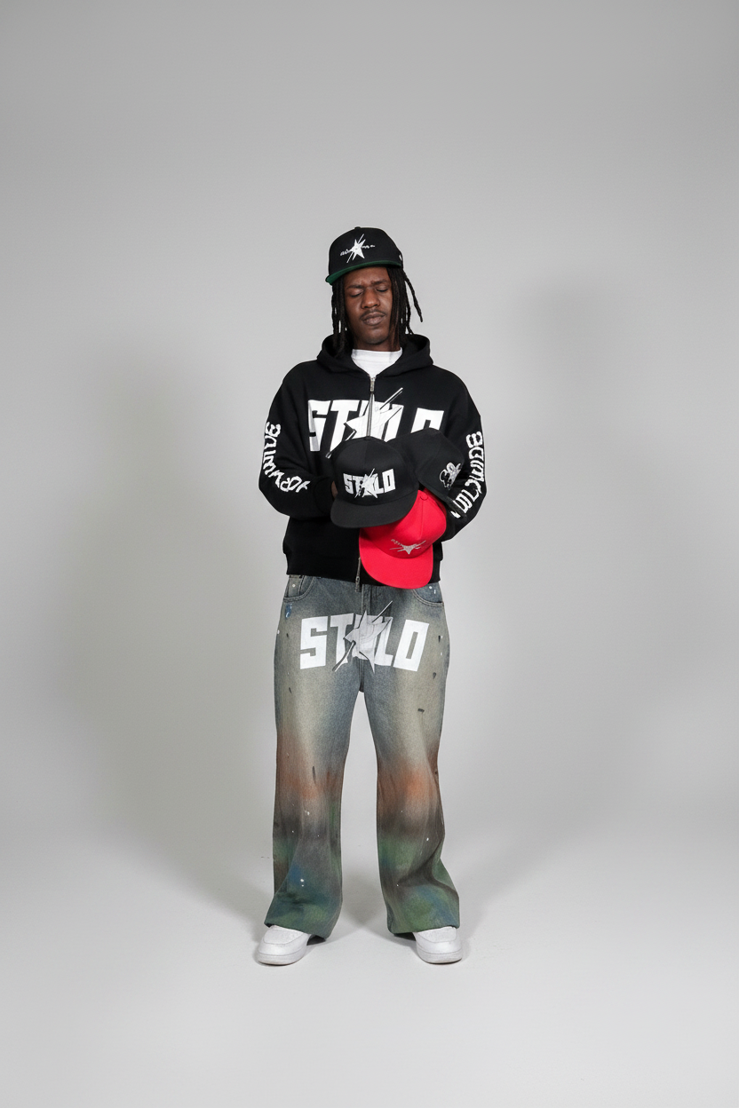 Stolo Clothing Co LOGO Embroidered Signature Snapback
