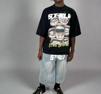 Stolo Clothing Co STILL SHINNING Oversized Cropped Boxy Tee