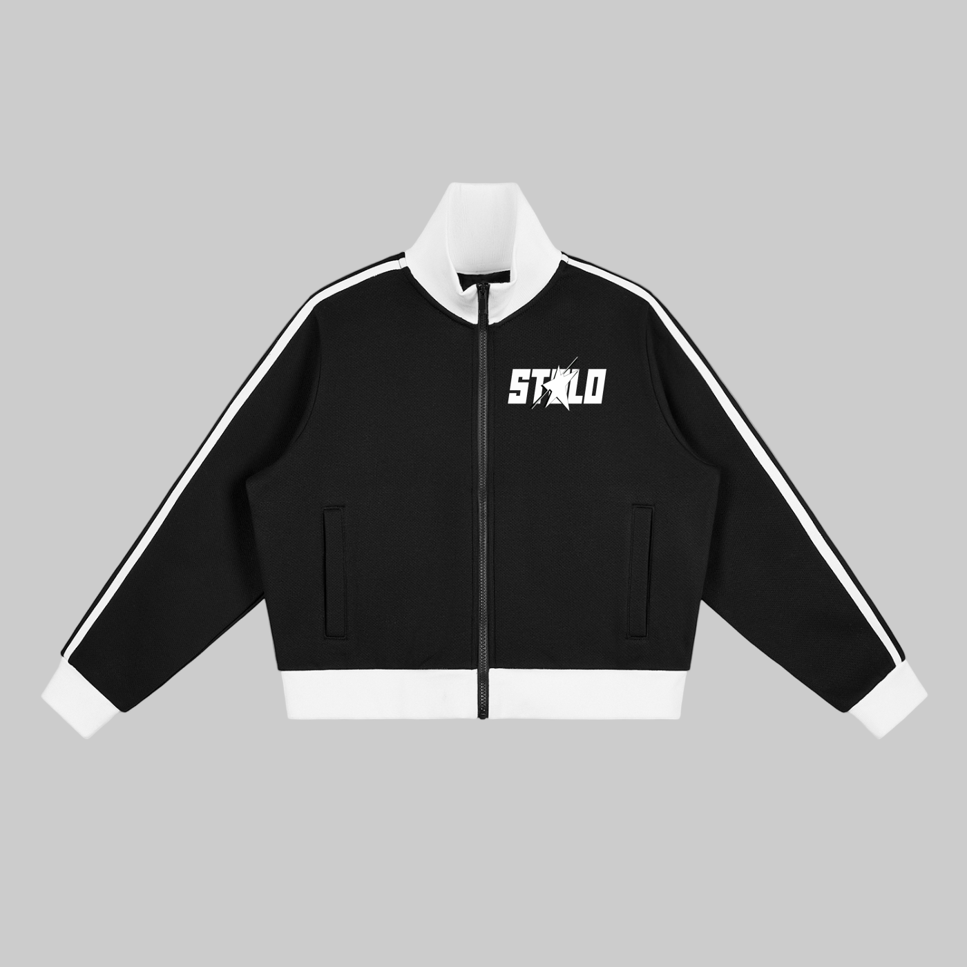 Stolo Clothing Co STARCHILD Fleece Cropped Track Jacket