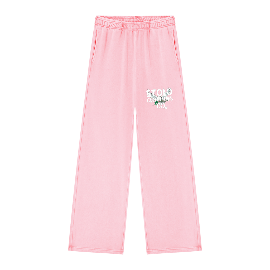 Stolo Clothing Co BIRDIES Minimal Mineral Wash Cropped Set