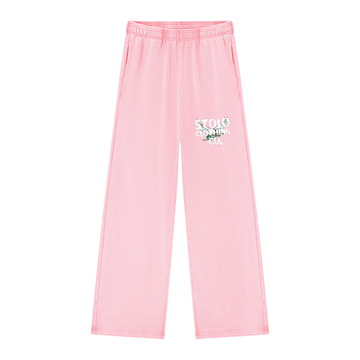 Stolo Clothing Co BIRDIES Minimal Mineral Wash Cropped Set