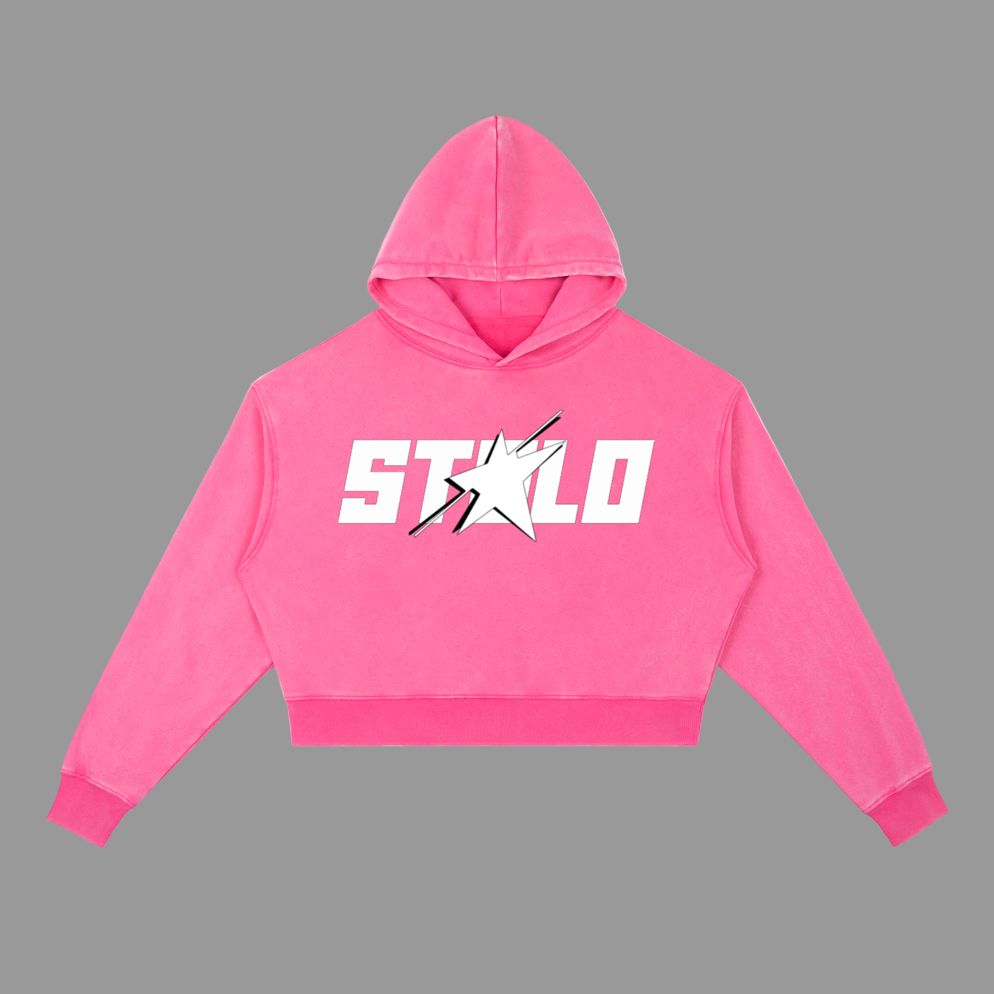 Stolo Clothing Co STARCHILD Cropped Vintage Washed Heavyweight Hoodie